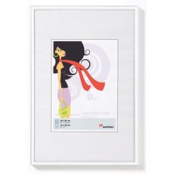Képkeret, műanyag, 10x15 cm,  "New  Lifestyle", fehér Képkeret, műanyag, 10x15 cm,  "New  Lifestyle", fehér