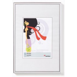 Képkeret, műanyag, 13x18 cm,  "New  Lifestyle",  ezüst Képkeret, műanyag, 13x18 cm,  "New  Lifestyle",  ezüst