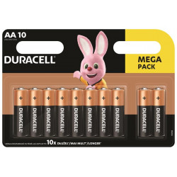 Elem, AA ceruza, 10 db, DURACELL "Basic" Elem, AA ceruza, 10 db, DURACELL "Basic"