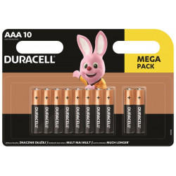 Elem, AAA mikro, 10 db, DURACELL "Basic" Elem, AAA mikro, 10 db, DURACELL "Basic"