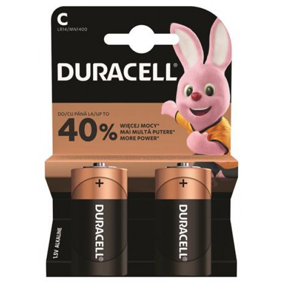 Elem, C baby, 2 db, DURACELL "Basic"