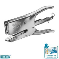 Tűzőgép, kézi, 24/6, 24/8, 50 lap, RAPID "K1 Classic", króm Tűzőgép, kézi, 24/6, 24/8, 50 lap, RAPID "K1 Classic", króm