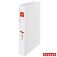 Gyűrűs könyv, 2 gyűrű, 42 mm, A4, PP, ESSELTE "Standard", Vivida fehér Gyűrűs könyv, 2 gyűrű, 42 mm, A4, PP, ESSELTE "Standard", Vivida fehér