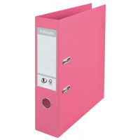 Iratrendező, 75 mm, A4, PP, élvédő sínnel, ESSELTE "Standard", puncs Iratrendező, 75 mm, A4, PP, élvédő sínnel, ESSELTE "Standard", puncs