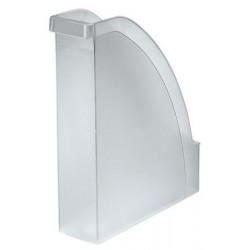 Iratpapucs, műanyag, 70 mm, LEITZ "Plus", áttetsző