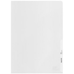 Genotherm, L, A4, 130 mikron, narancsos felület, környezetbarát, LEITZ "Re:cycle"