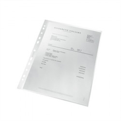 Genotherm, lefűzhető, A4, 90 mikron, narancsos felület, környezetbarát, LEITZ  "Re:cycle"