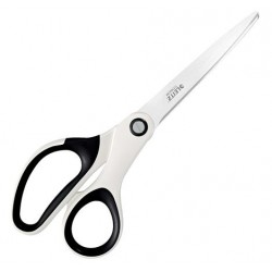 Olló, irodai, 20,5 cm, LEITZ "Wow Titán", fehér