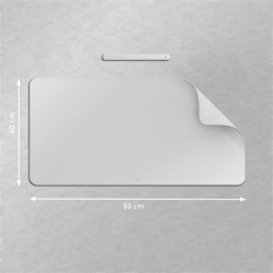 Könyökalátét, 80x40 cm, LEITZ, világosszürke Könyökalátét, 80x40 cm, LEITZ, világosszürke
