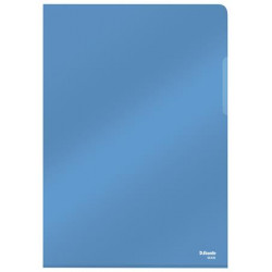 Genotherm, "L", A4, 150 mikron, víztiszta felület, ESSELTE "Luxus", kék