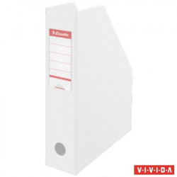 Iratpapucs, PVC/karton, 70 mm, összehajtható, ESSELTE, Vivida fehér Iratpapucs, PVC/karton, 70 mm, összehajtható, ESSELTE, Vivida fehér