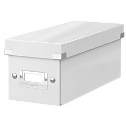 CD-doboz, LEITZ "Click&Store", fehér CD-doboz, LEITZ "Click&Store", fehér