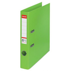 Iratrendező, 50 mm, A4, PP, élvédő sínnel, ESSELTE "Standard",  Vivida zöld Iratrendező, 50 mm, A4, PP, élvédő sínnel, ESSELTE "Standard",  Vivida zöld