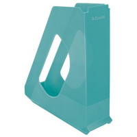 Iratpapucs, műanyag, 68 mm, ESSELTE "Colour` Ice", kék Iratpapucs, műanyag, 68 mm, ESSELTE "Colour` Ice", kék