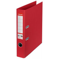 Iratrendező, 50 mm, A4, környezetbarát, élvédő sínnel, ESSELTE "No.1", piros Iratrendező, 50 mm, A4, környezetbarát, élvédő sínnel, ESSELTE "No.1", piros