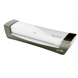 Laminálógép, A4, 80-125 mikron, LEITZ "iLam Office", ezüst