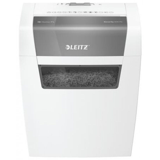 Iratmegsemmisítő, konfetti, 6 lap, LEITZ "IQ Home"