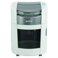 Iratmegsemmisítő, konfetti, 150 lap, LEITZ "IQ OptiMax Autofeed Home Office 150 P4"