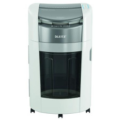 Iratmegsemmisítő, mikrokonfetti, 300 lap, LEITZ "IQ OptiMax Autofeed Office 300 P5"