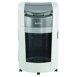 Iratmegsemmisítő, konfetti, 300 lap, LEITZ "IQ OptiMax Autofeed Office 300 P4"