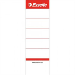 Cserecímke, iratrendezőhöz, kétoldalas, 50x158 mm, ESSELTE, fehér Cserecímke, iratrendezőhöz, kétoldalas, 50x158 mm, ESSELTE, fehér