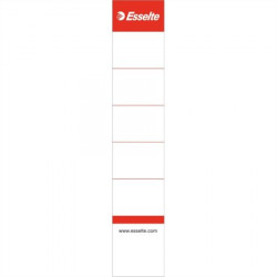 Cserecímke, iratrendezőhöz, kétoldalas, 30x158 mm, ESSELTE, fehér Cserecímke, iratrendezőhöz, kétoldalas, 30x158 mm, ESSELTE, fehér