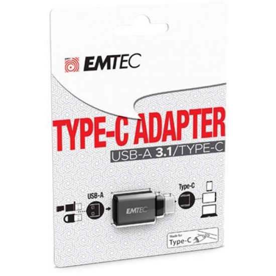 Adapter, USB 3.1 - USB-C átalakító, EMTEC "T600"