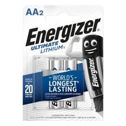 Elem, AA ceruza, 2 db, Lítium, ENERGIZER "Ultimate Lithium" Elem, AA ceruza, 2 db, Lítium, ENERGIZER "Ultimate Lithium"