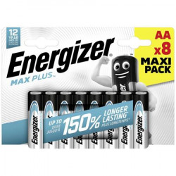Elem, AA ceruza, 8 db, ENERGIZER "Max Plus"
