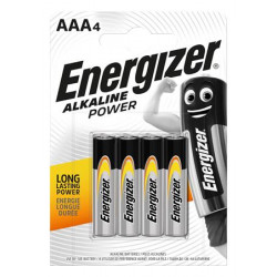 Elem, AAA mikro, 4 db, ENERGIZER "Alkaline Power" Elem, AAA mikro, 4 db, ENERGIZER "Alkaline Power"
