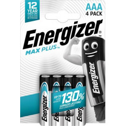 Elem, AAA mikro, 4db, ENERGIZER "Max Plus" Elem, AAA mikro, 4db, ENERGIZER "Max Plus"