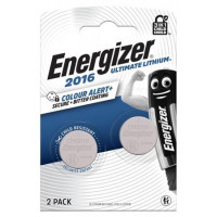 Gombelem, CR2016, 2 db, színjelző, ENERGIZER "Ultimate Lítium Performance" Gombelem, CR2016, 2 db, színjelző, ENERGIZER "Ultimate Lítium Performance"