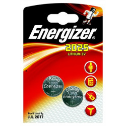 Gombelem, CR2025, 2 db, ENERGIZER Gombelem, CR2025, 2 db, ENERGIZER