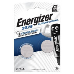 Gombelem, CR2025, 2 db, színjelző, ENERGIZER "Ultimate Lítium Performance" Gombelem, CR2025, 2 db, színjelző, ENERGIZER "Ultimate Lítium Performance"