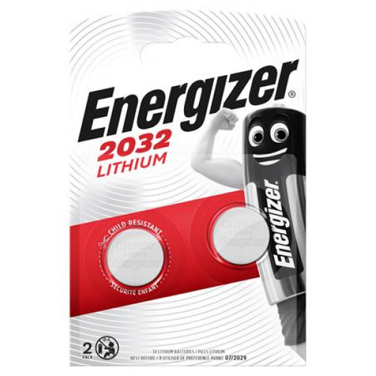 Gombelem, CR2032, 2 db, ENERGIZER