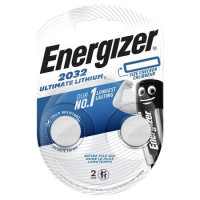 Gombelem, lítium, CR2032, 2 db, ENERGIZER "Ultimate" Gombelem, lítium, CR2032, 2 db, ENERGIZER "Ultimate"