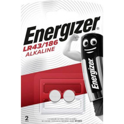 Gombelem, LR43/186, 2 db, ENERGIZER Gombelem, LR43/186, 2 db, ENERGIZER