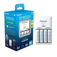 Elemtöltő, AA/AAA, 4x2000 mAh AA, PANASONIC "Eneloop" Elemtöltő, AA/AAA, 4x2000 mAh AA, PANASONIC "Eneloop"
