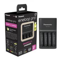 Elemtöltő, AA/AAA, 4x2500 mAh AA, gyorstöltő, PANASONIC "Eneloop Pro" Elemtöltő, AA/AAA, 4x2500 mAh AA, gyorstöltő, PANASONIC "Eneloop Pro"