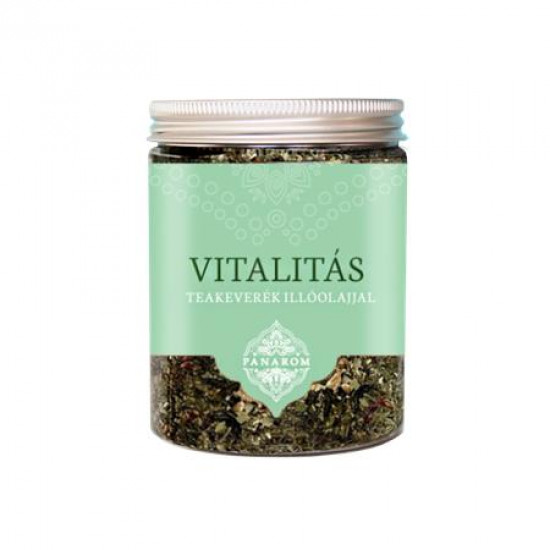 Teakeverék, illóolajjal, 100 g, PANAROM "Vitalitás"