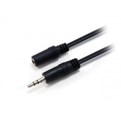 Audio hosszabbítókábel, 3,5 mm jack, 2,5 m, EQUIP