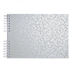 Fotóalbum, spirál, 32x22 cm, 25 lap, EXACOMPTA "Autentik", zsálya