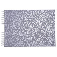 Fotóalbum, spirál, 32x22 cm, 25 lap, EXACOMPTA "Autentik", kékesszürke Fotóalbum, spirál, 32x22 cm, 25 lap, EXACOMPTA "Autentik", kékesszürke