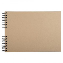 Kreatív scrapbook készlet, EXACOMPTA "Kraft"