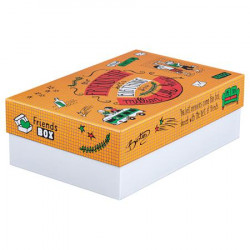 Ajándékdoboz, 24x36x12 cm, EXACOMPTA, barátság Ajándékdoboz, 24x36x12 cm, EXACOMPTA, barátság