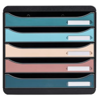 Irattároló, műanyag, 5 fiókos, EXACOMPTA "Big-Box Plus Skandi Iderama" Irattároló, műanyag, 5 fiókos, EXACOMPTA "Big-Box Plus Skandi Iderama"