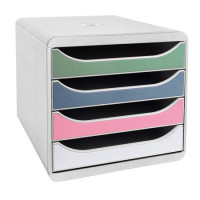 Irattároló, műanyag, 4 fiókos, EXACOMPTA "Big-Box Plus Authentic" Irattároló, műanyag, 4 fiókos, EXACOMPTA "Big-Box Plus Authentic"