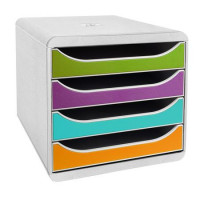 Irattároló, műanyag, 4 fiókos, EXACOMPTA "Big-Box Pop`NCo" Irattároló, műanyag, 4 fiókos, EXACOMPTA "Big-Box Pop`NCo"