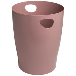 Papírkosár, 15 liter, PP, EXACOMPTA "Ecobin Skandi", púderrózsaszín