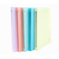 Gyűrűs könyv, 4 gyűrű, 20 mm, A4, EXACOMPTA, vegyes pasztell színek Gyűrűs könyv, 4 gyűrű, 20 mm, A4, EXACOMPTA, vegyes pasztell színek